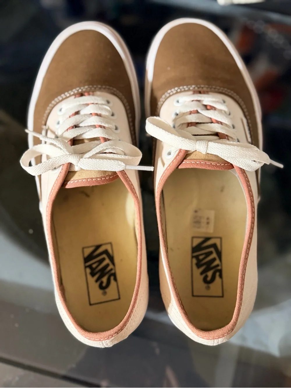 Vans Authentic Stackform Earthy Blocking Multi Platform Sneakers Women’s 9.5